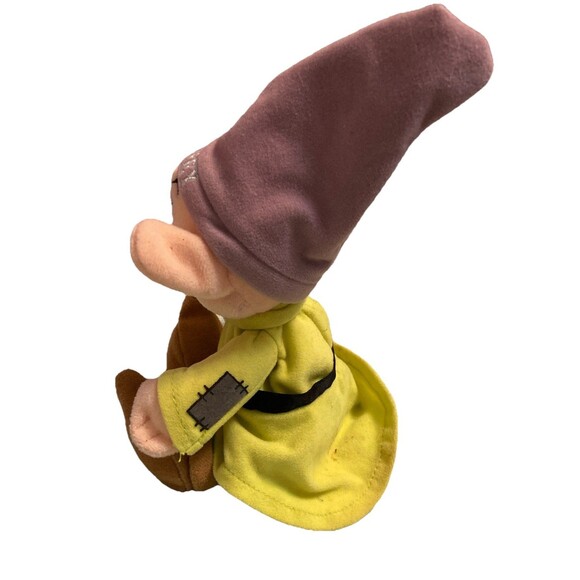 Disney Store Dopey Bean Bag 8” Plush Dwarf Snow White & Seven Dwarfs Doll Toy - Picture 2 of 12